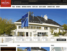 Tablet Screenshot of hotelmichael.cz